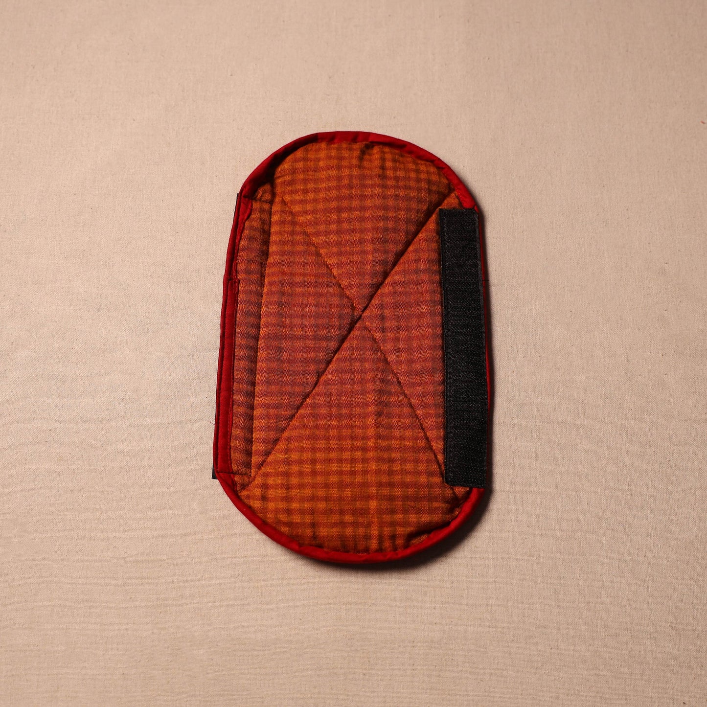 Orange - handmade cotton fridge handle cover 130