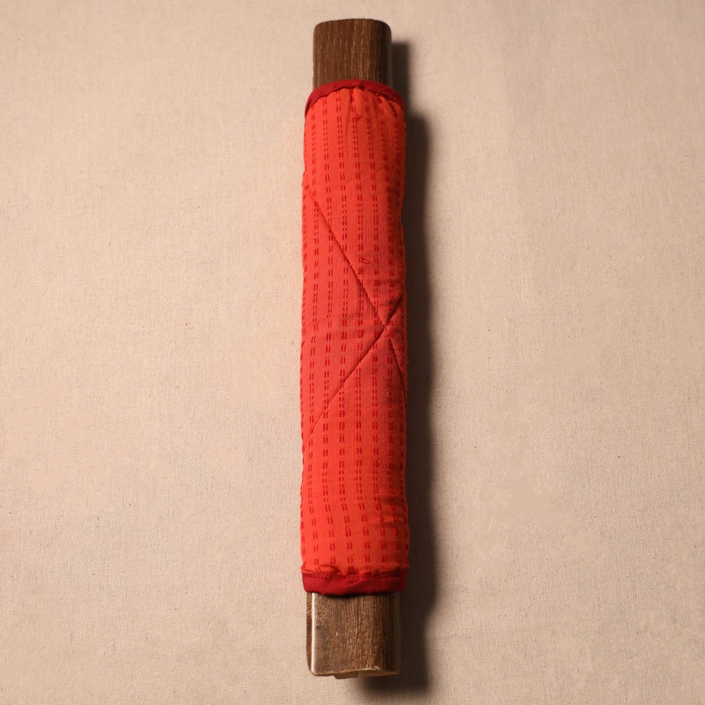 Orange - handmade cotton fridge handle cover 21