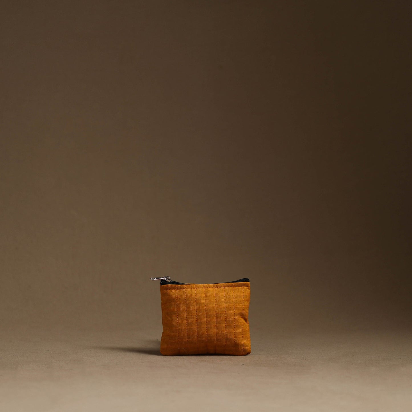 Orange - handmade cotton multipurpose utility pouches (set