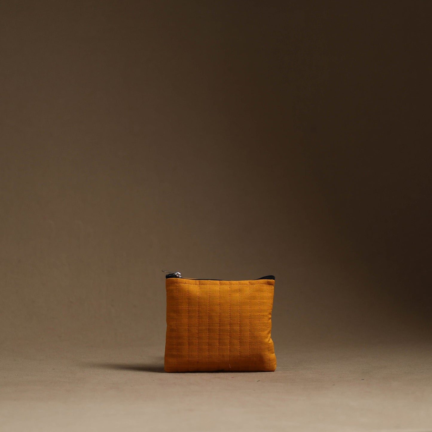 Orange - handmade cotton multipurpose utility pouches (set