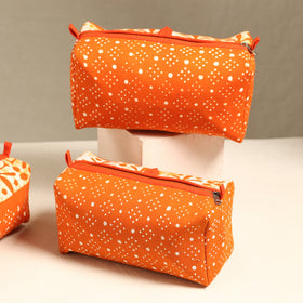  Handmade Cotton Toiletry Bags (Set of 3) 50 
