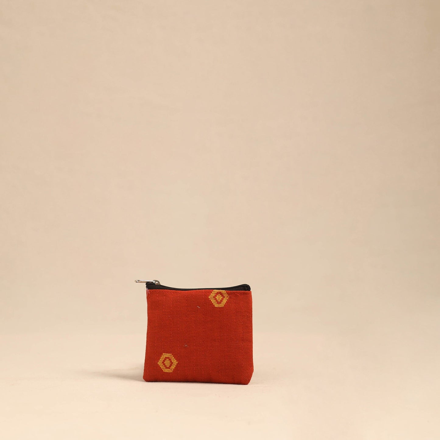 Orange - handmade cotton utility pouches (set of 3) 07