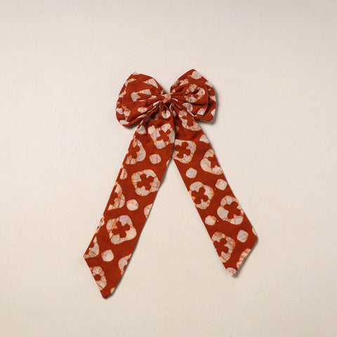 Handmade Fabric Bow Hair Clip