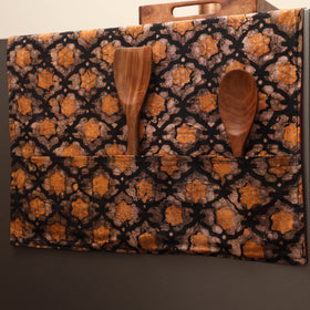 Handmade fridge top cover with multiple pockets 16