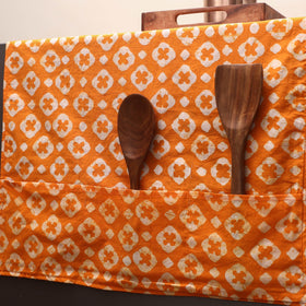 Handmade fridge top cover with multiple pockets 47