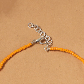 Handmade gs bead work anklet 02 - handcrafted