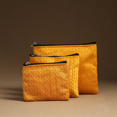  Handmade Mashru Silk Utility Pouch 35 