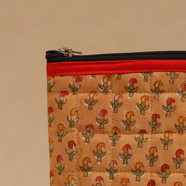 Handmade quilted utility pouch 05 - handcrafted