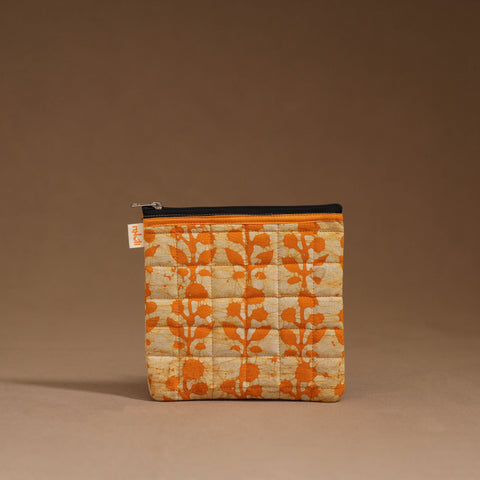 Handmade quilted utility pouch 21 - handcrafted