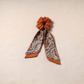 Handmade rubber band/scarf scrunchie 43 - handcrafted