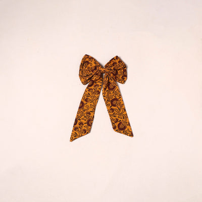 Handmade women’s bow hair clip 63 - handcrafted