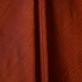 Orange - handspun handloom natural dyed cotton kora plain