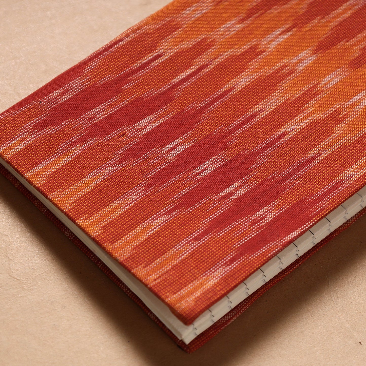 Buy Ikat Fabric Cover Handmade Paper Notebook Online at iTokri.com