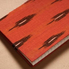 Ikat Fabric Cover Handmade Paper Notebook 