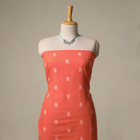 Jacquard cotton 2pc unstitched dress material