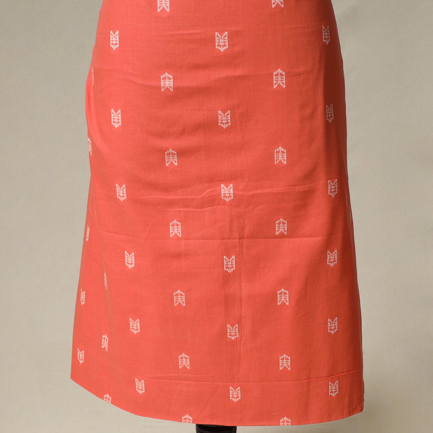 Jacquard cotton 2pc unstitched dress material