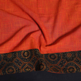 Jacquard cotton blouse piece 47 - handcrafted