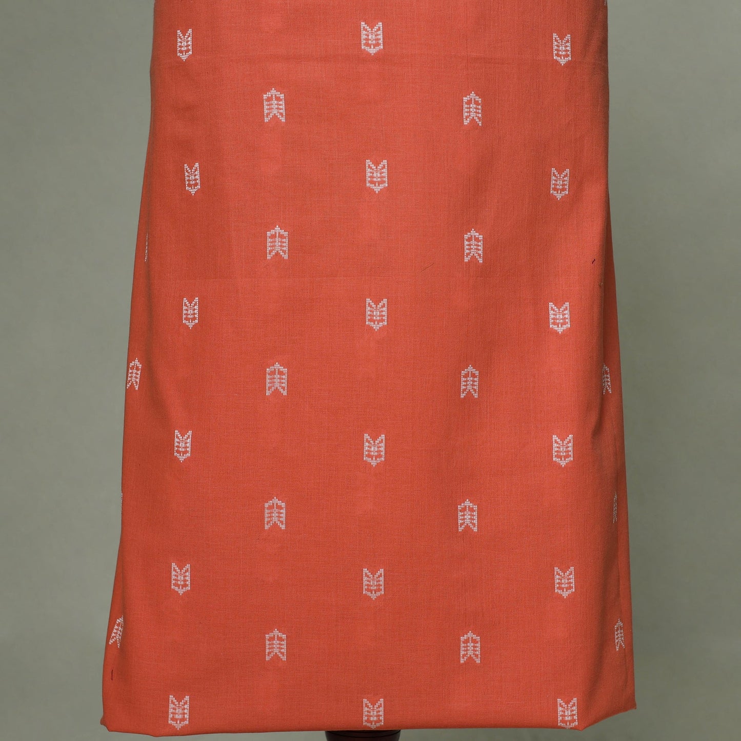 Jacquard weave cotton patchwork unstitched kurta material