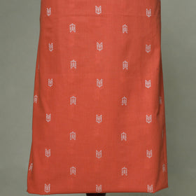 Jacquard weave cotton patchwork unstitched kurta material