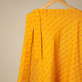 Blue - jacquard weave cotton wrap around skirt 08