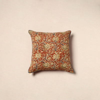 Kalamkari cotton cushion cover 32 - handcrafted