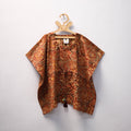 Orange - kalamkari cotton kids kaftan (3-4 years) 77