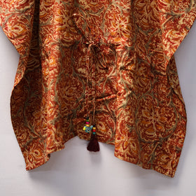 Orange - kalamkari cotton kids kaftan (3-4 years) 77