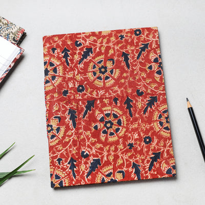 Buy Kalamkari Fabric Cover Handmade Paper Notebook Online at iTokri.com