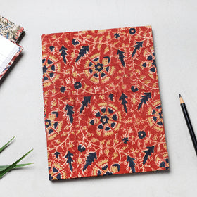 Buy Kalamkari Fabric Cover Handmade Paper Notebook Online at iTokri.com