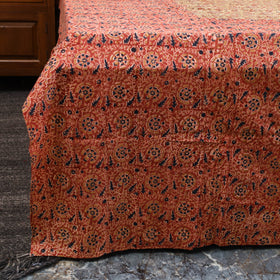 Kalamkari patchwork cotton bedsheet set 52 - handcrafted