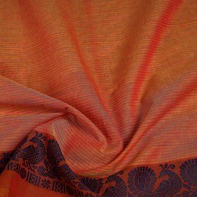 Kanchipuram cotton blouse piece 10 - handcrafted