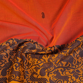 Kanchipuram cotton blouse piece 53 - handcrafted