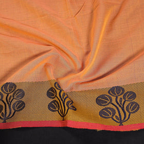 Kanchipuram cotton blouse piece 77 - handcrafted