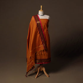Kandangi chettinad cotton 2pc unstitched dress material 04