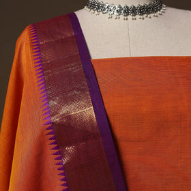 Kandangi chettinad cotton 2pc unstitched dress material 11