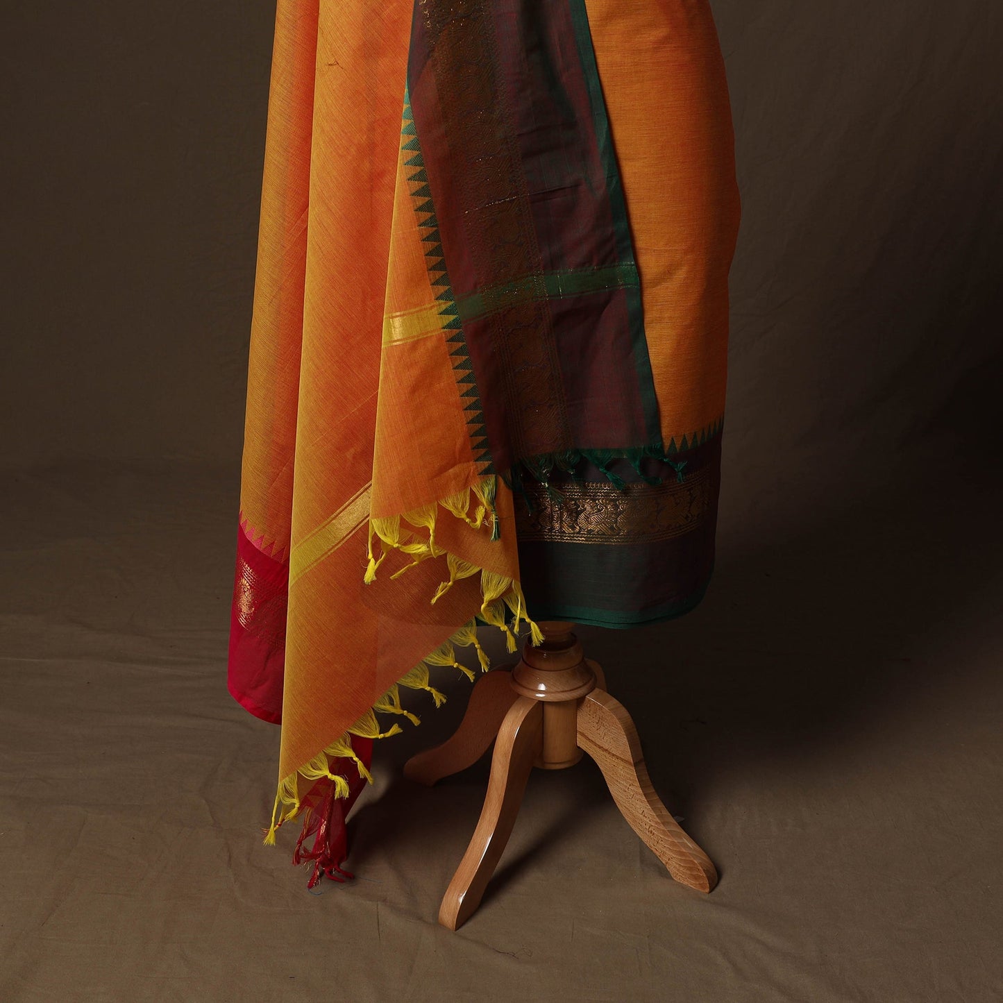 Kandangi chettinad cotton 2pc unstitched dress material 18