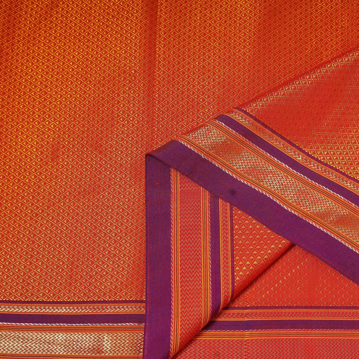 Karnataka weave cotton khun fabric 23 - handcrafted