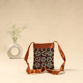 Kutch ahir hand embroidered sling bag 34 - handcrafted
