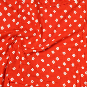  Kutch Bandhani Tie-Dye Satin Cotton Precut Fabric 68 