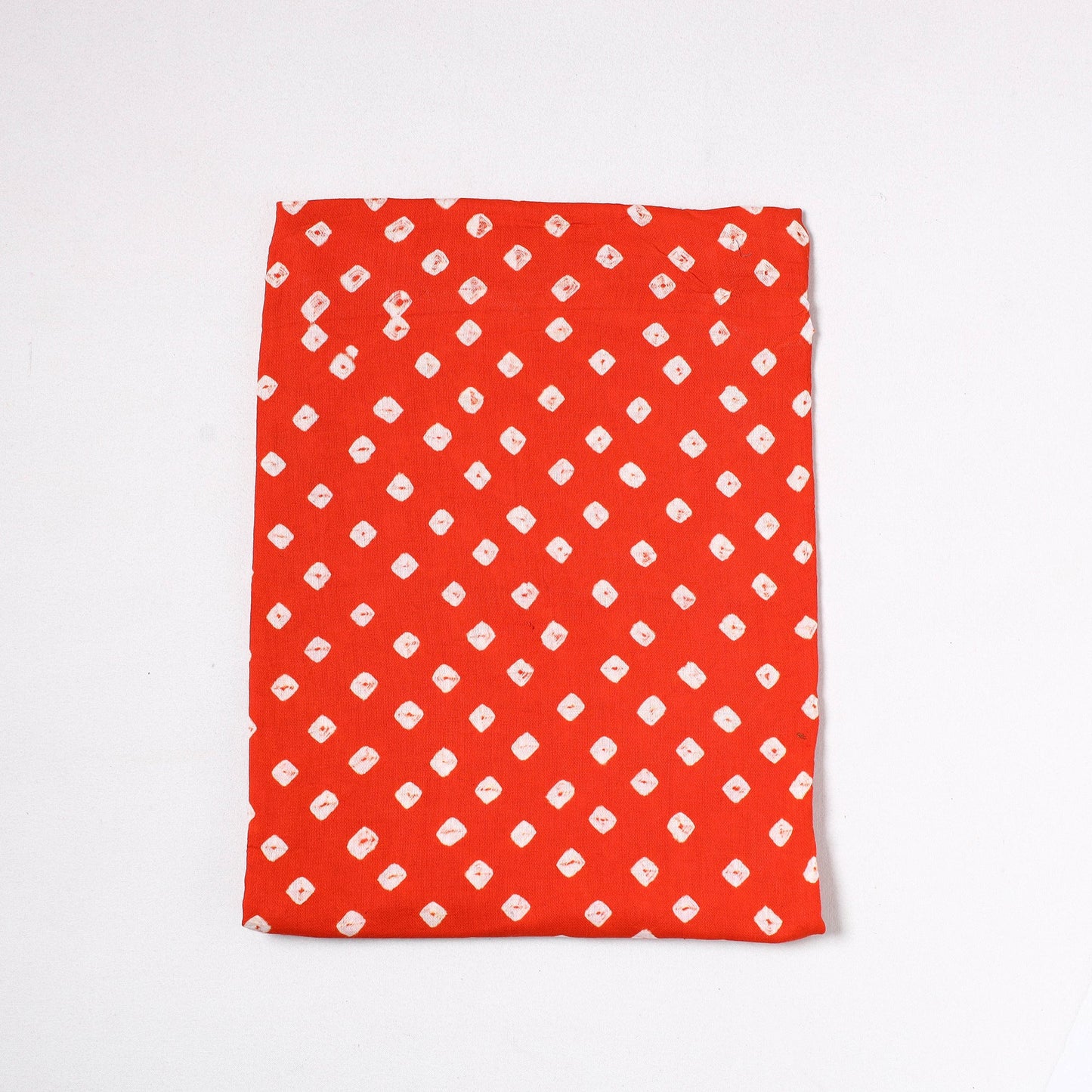  Kutch Bandhani Tie-Dye Satin Cotton Precut Fabric 68 