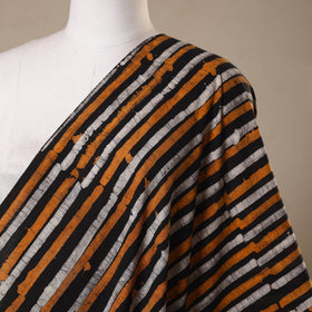 Orange - kutch batik cotton fabric 47 - handcrafted