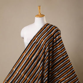 Orange - kutch batik cotton fabric 47 - handcrafted