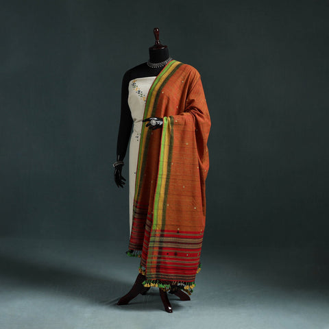 Kutch bhujodi handwoven mirror work organic kala cotton