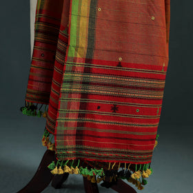 Kutch bhujodi handwoven mirror work organic kala cotton