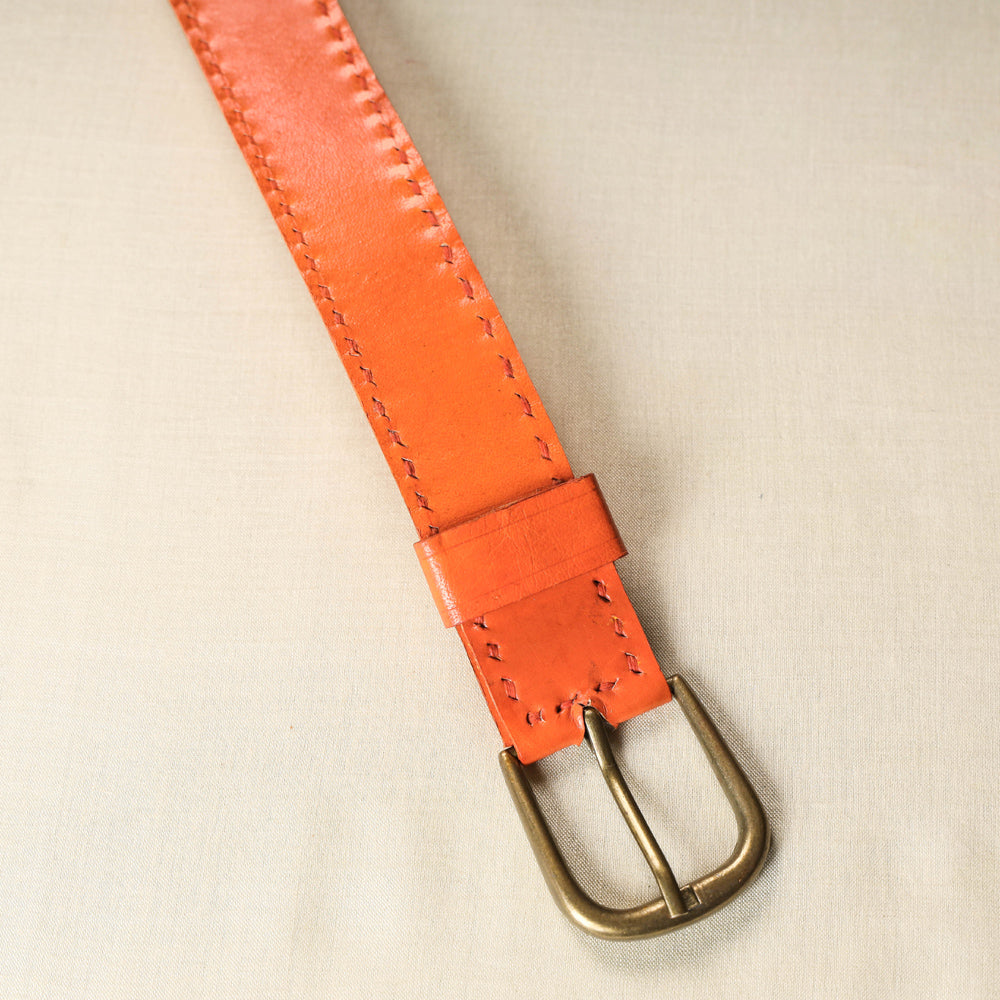  Mirror Work Kutch Embroidery Pure Leather Belt 