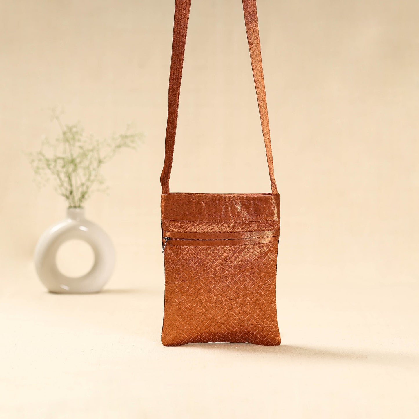 Kutch pakko hand embroidered sling bag 74 - handcrafted