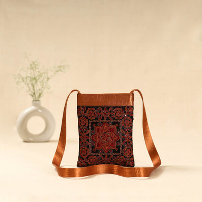 Kutch pakko hand embroidered sling bag 74 - handcrafted
