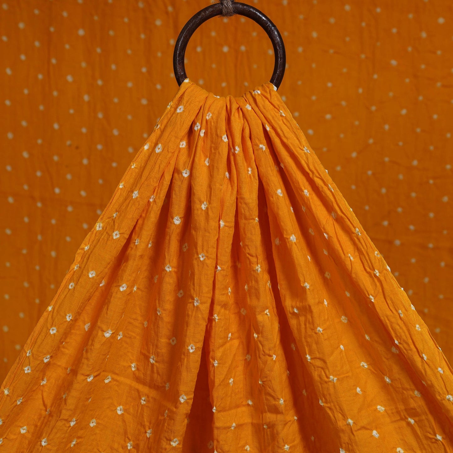 Kutch tie-dye cotton bandhani fabric 03 - handcrafted