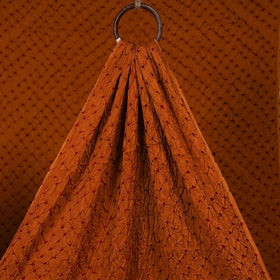 Kutch tie-dye modal silk bandhani fabric 11 - handcrafted