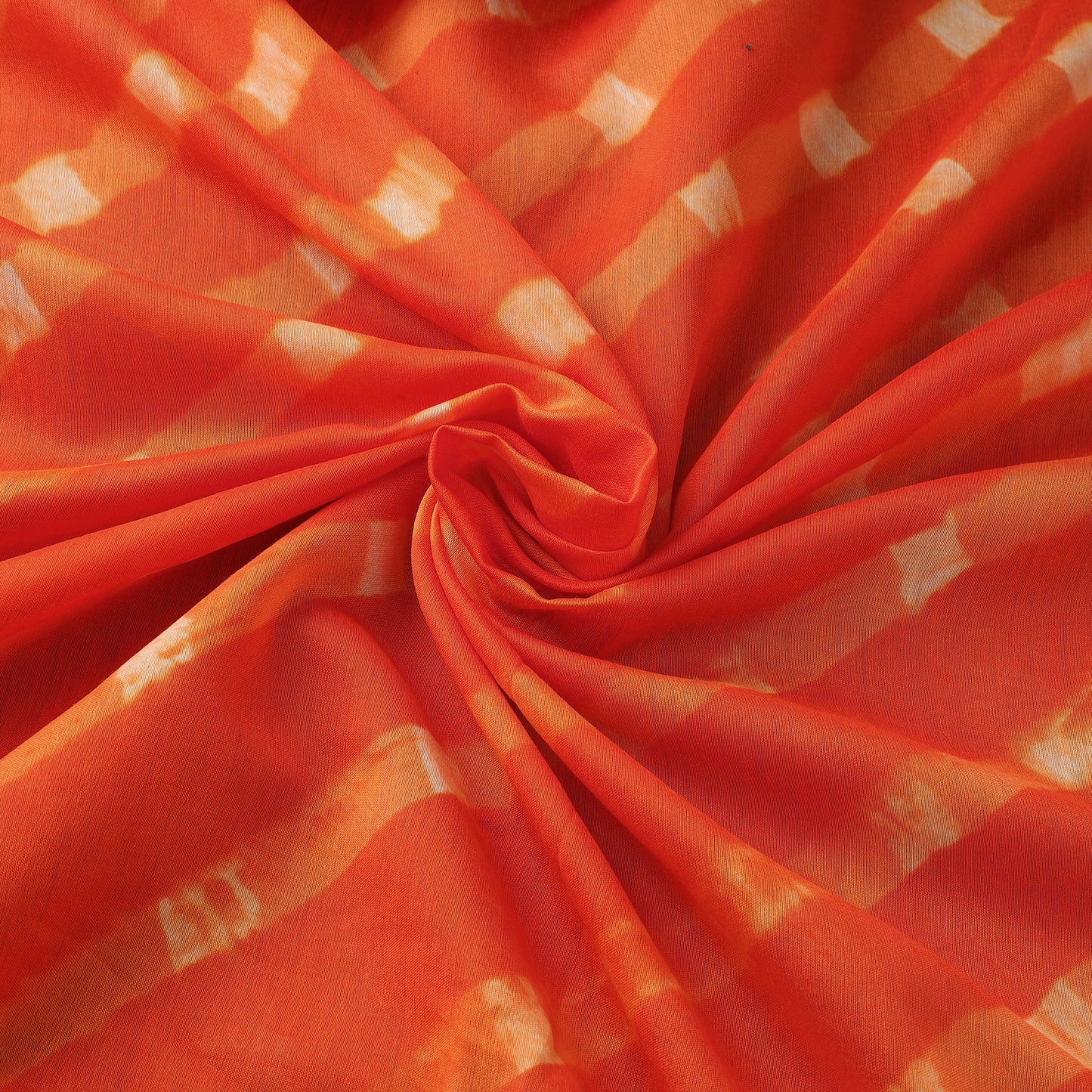 Buy Leheriya Tie-Dye Mothra Chanderi Silk Fabric 26 Online at iTokri.com